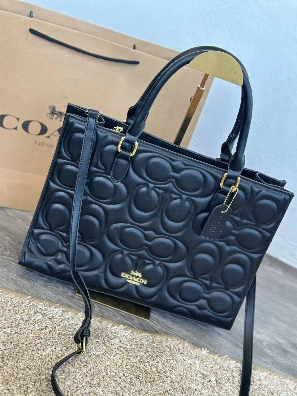 Coach Book Negra