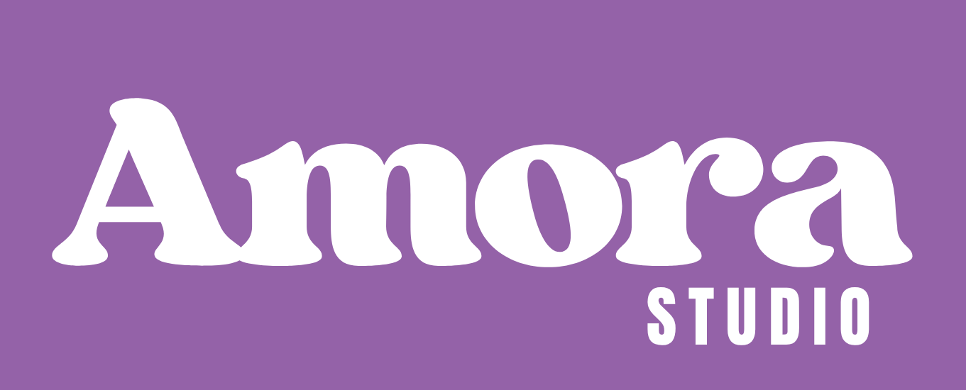 Amora Studio logo title
