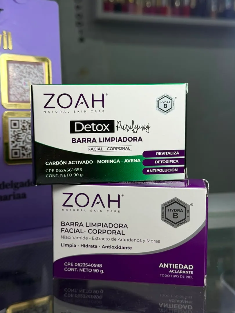 Jabones Faciales Zoah